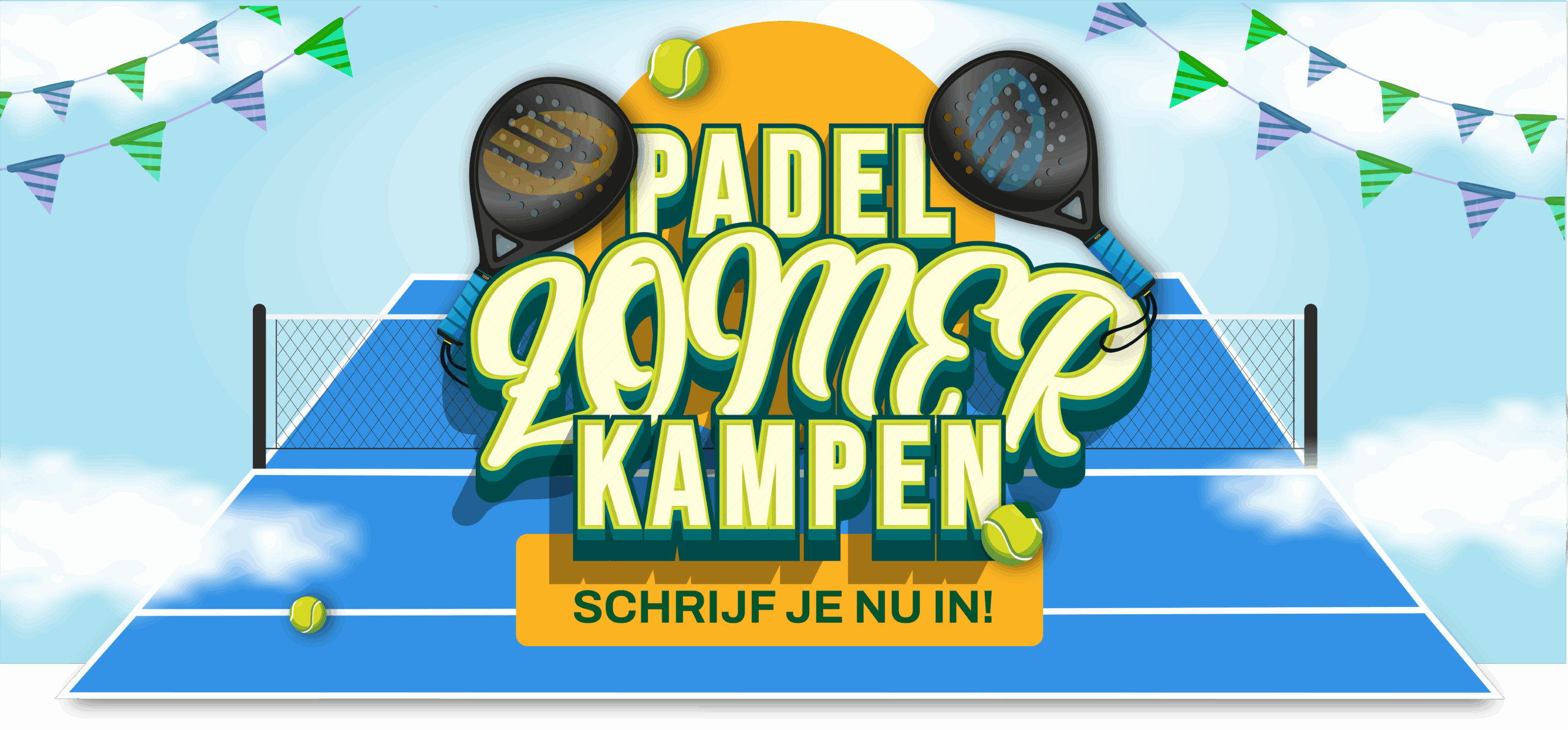 Zomerpadelkampen bij Lake Seven
Speel, leer en geniet in de zon!